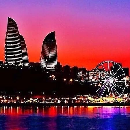 Econom Maxim Hotel Baku Bagian luar foto