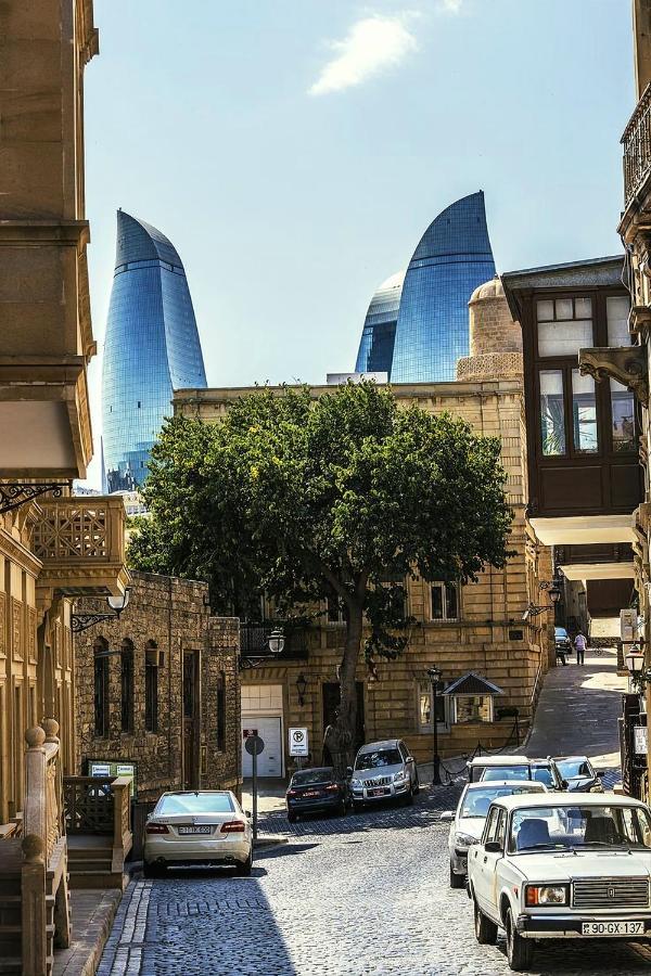 Econom Maxim Hotel Baku Bagian luar foto