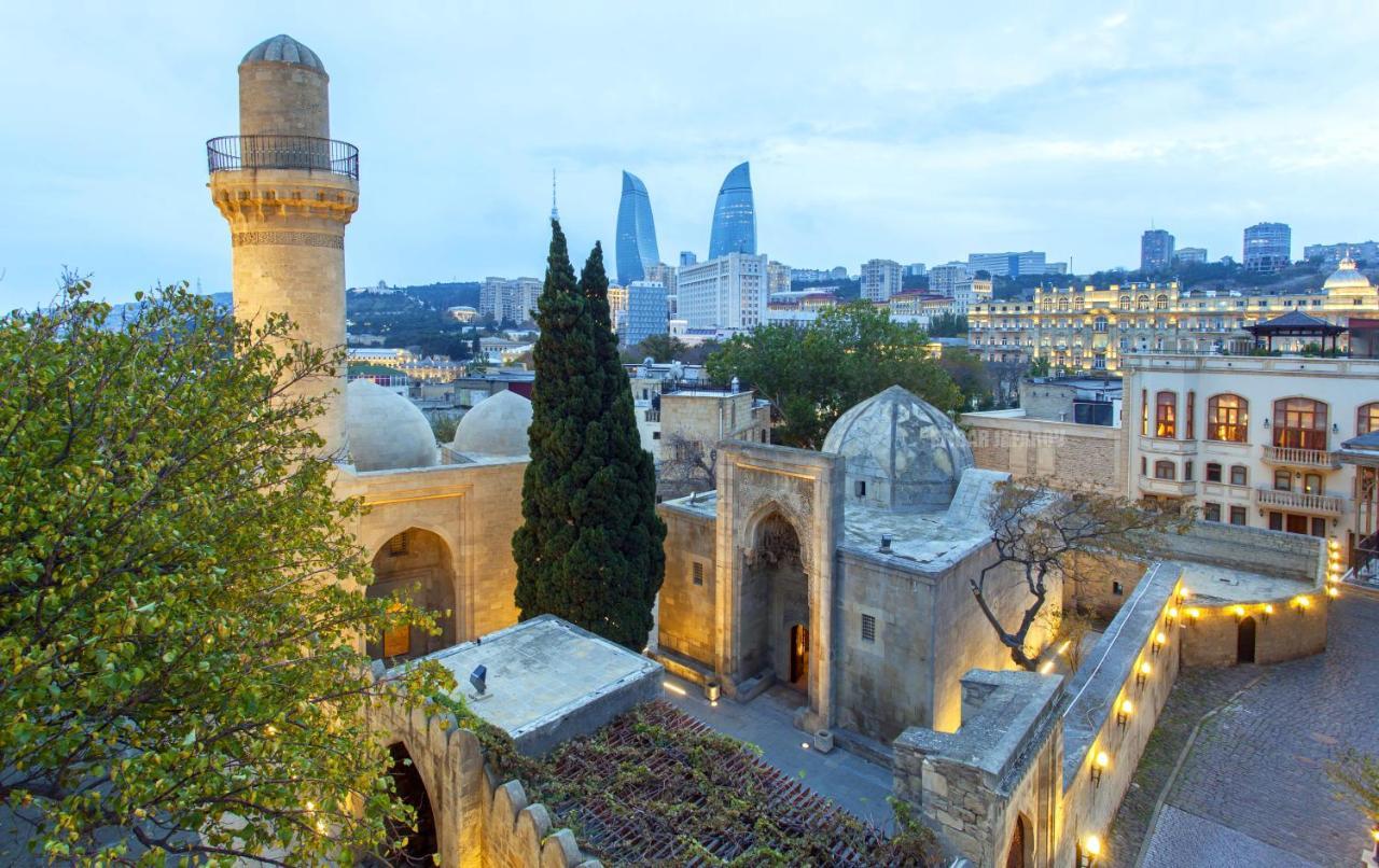 Econom Maxim Hotel Baku Bagian luar foto
