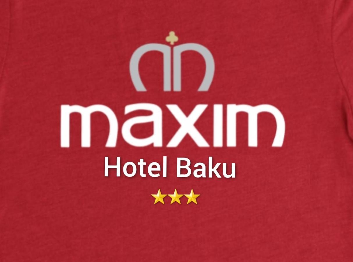 Econom Maxim Hotel Baku Bagian luar foto